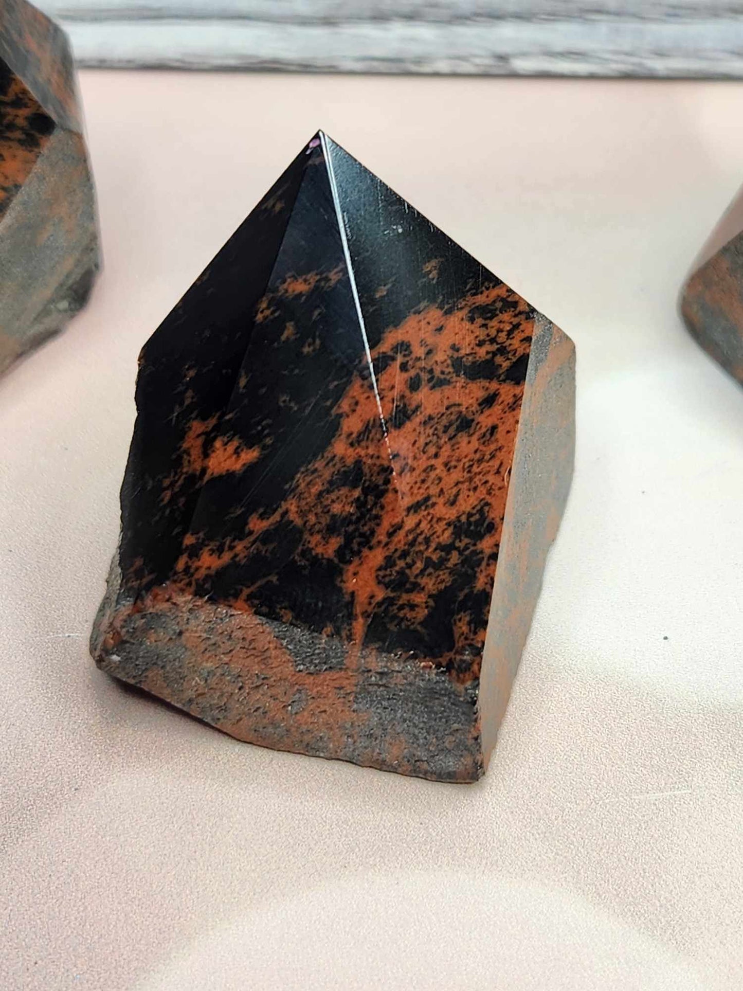 You So Pointy Mahogany Obsidian Top Points