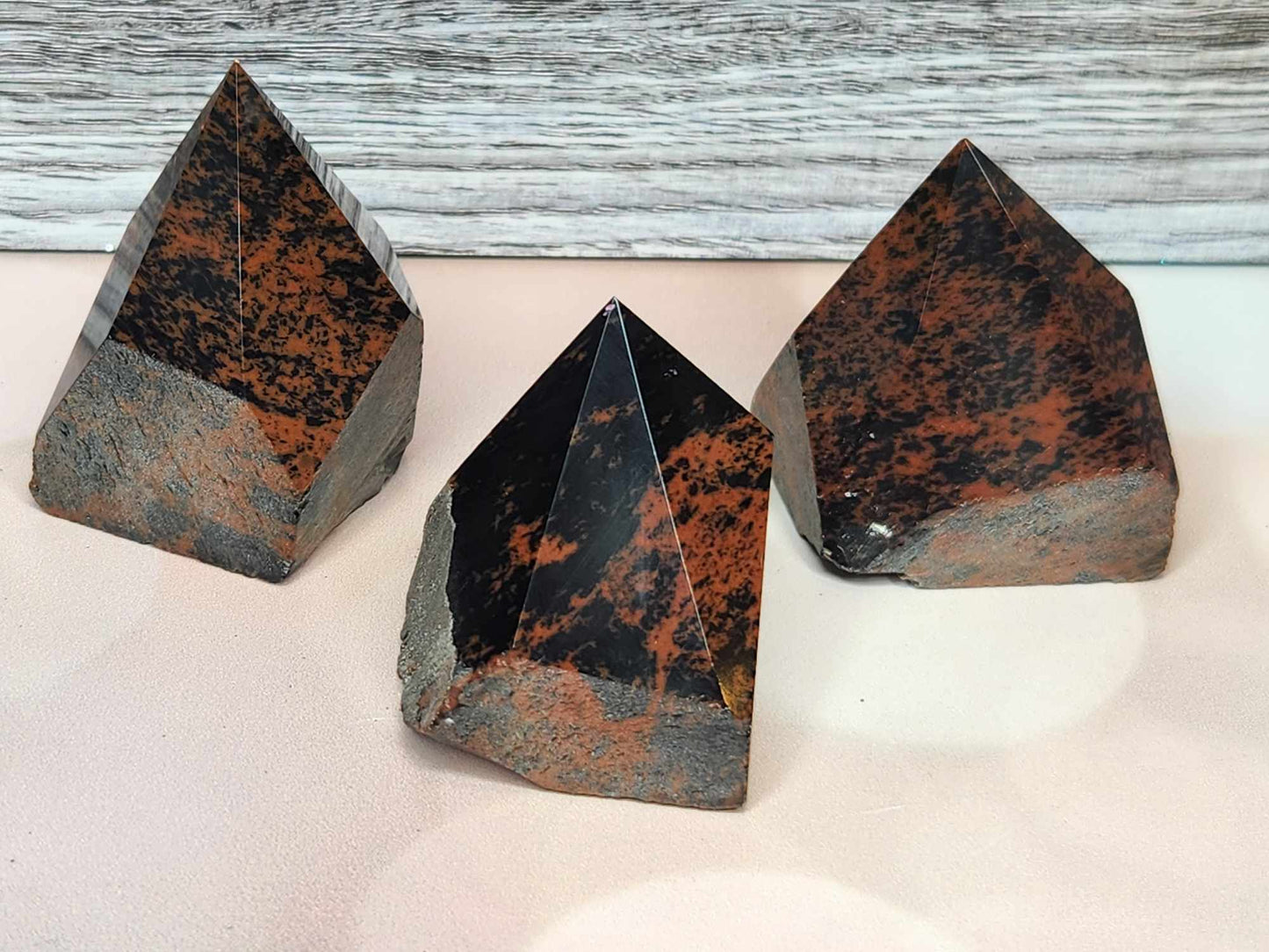 You So Pointy Mahogany Obsidian Top Points