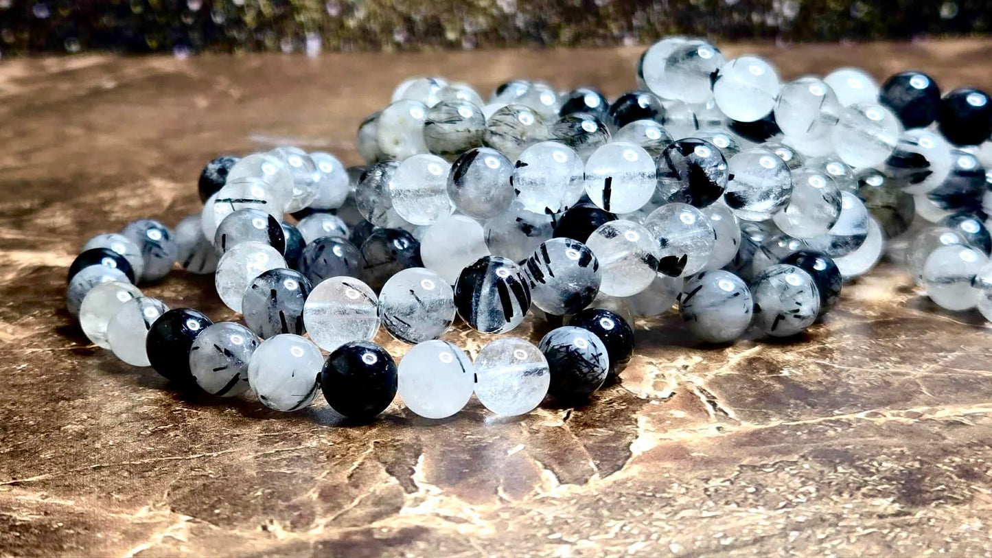 🔮Psychic AF Tourmalated Quartz Bracelets