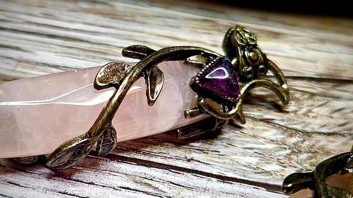 ✨Viney vines Rose Quartz Pendants