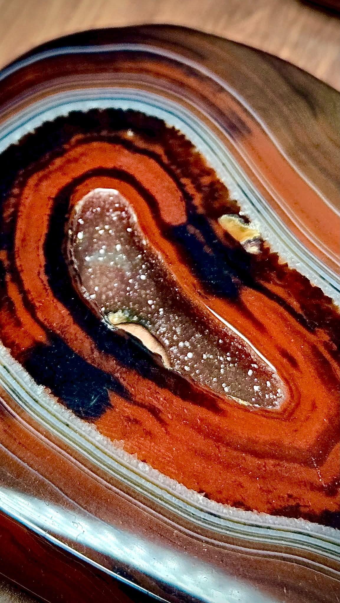 *Sold Out* Soul Level Sardonyx Geode Hearts