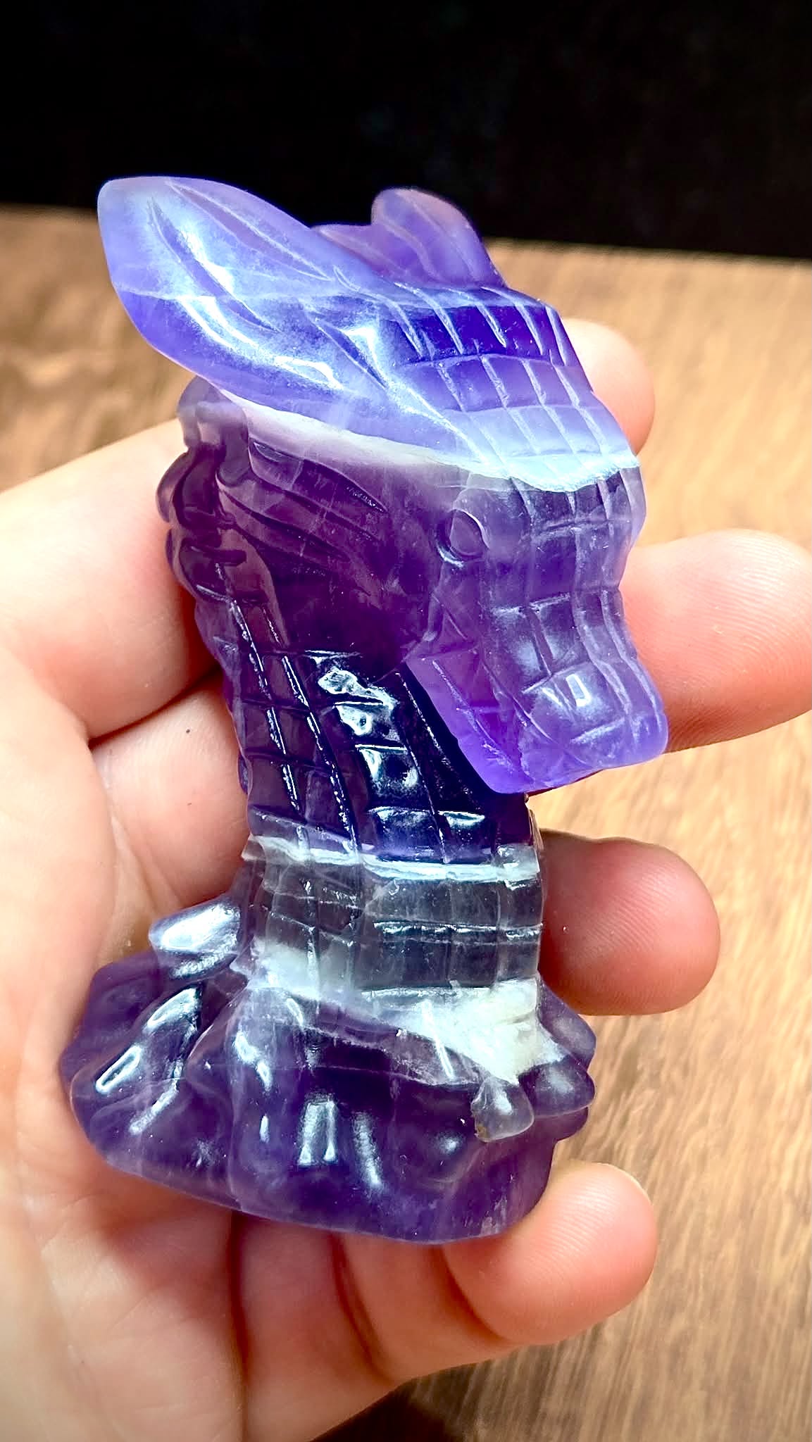 *Sold Out* Ancient Wisdom Fluorite Dragons