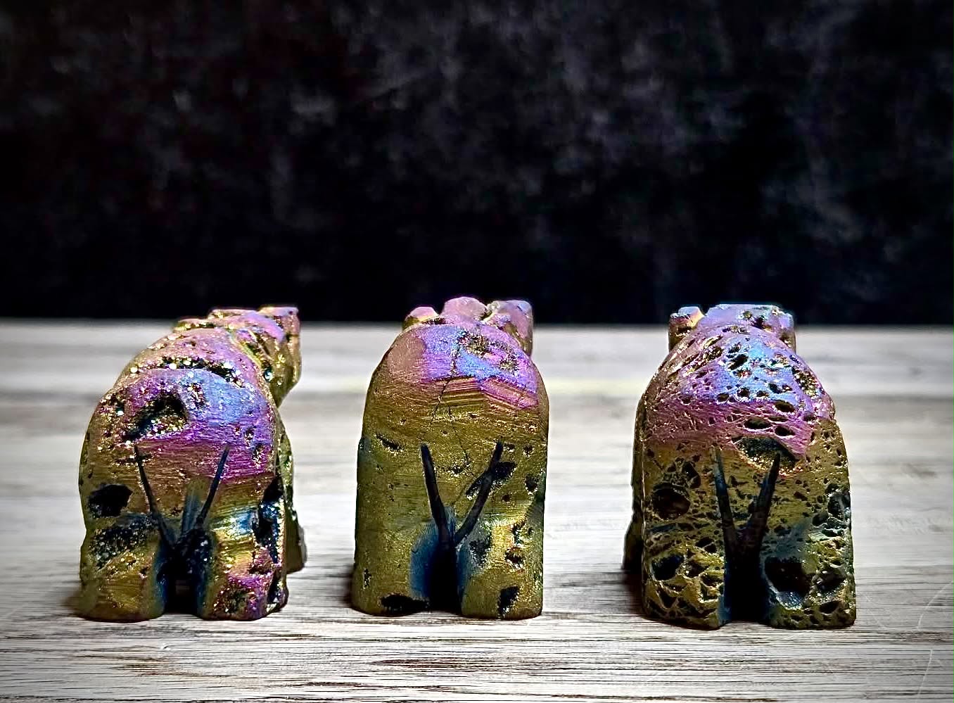 *Sold Out* Beary Beautiful Titanium Sphalerite Bears