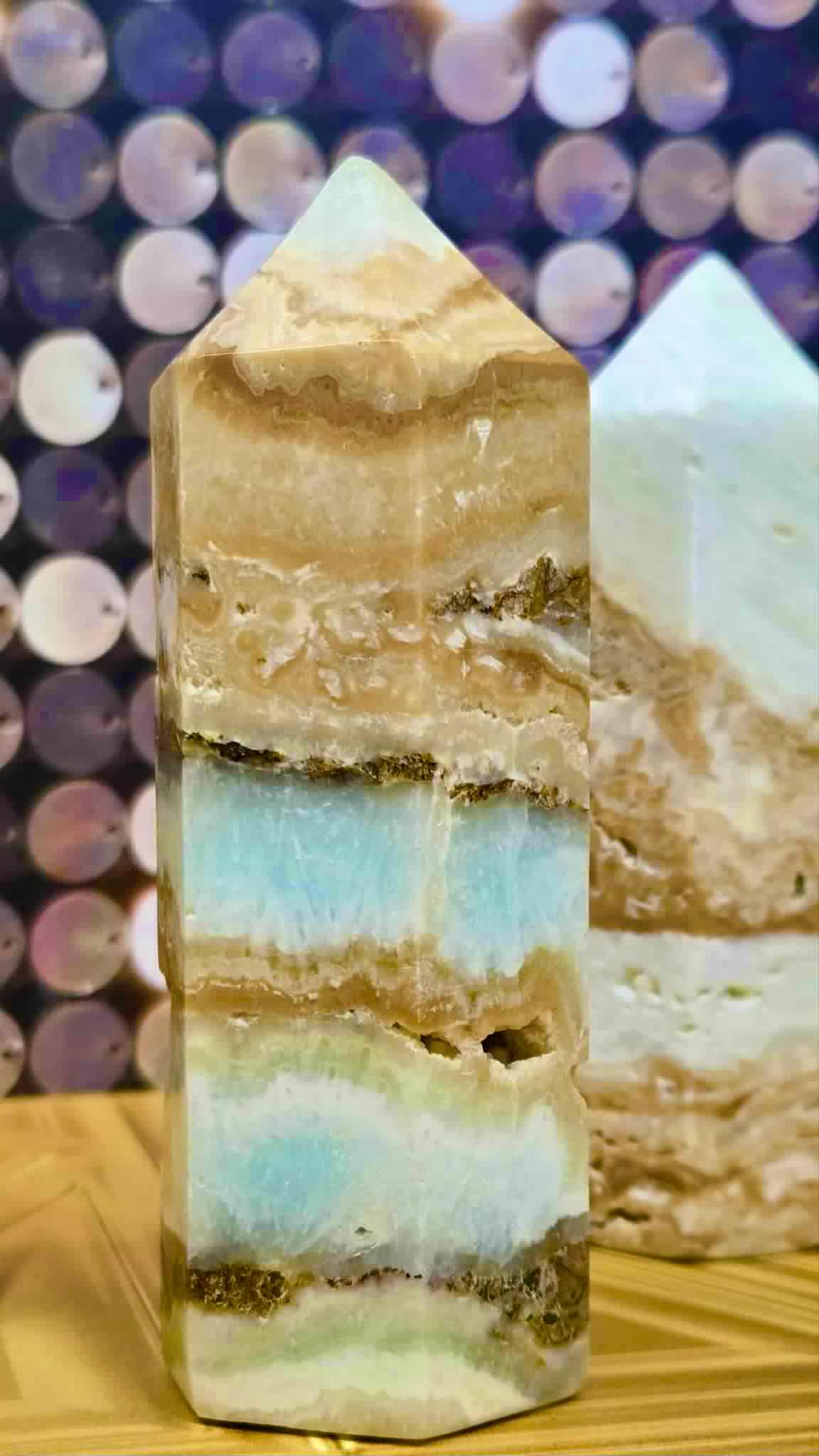 Luxe AF Caribbean Calcite Towers