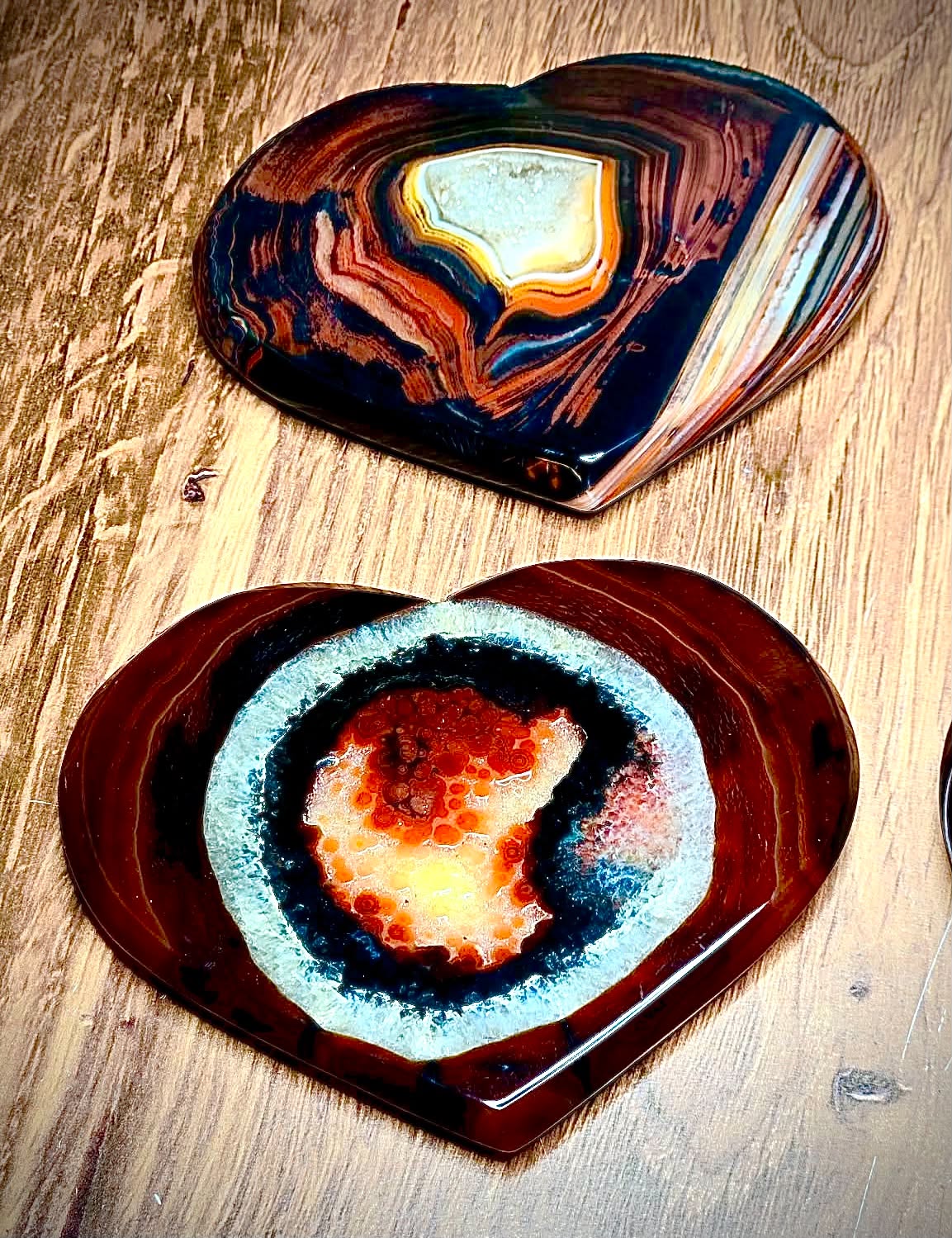 *Sold Out* Soul Level Sardonyx Geode Hearts