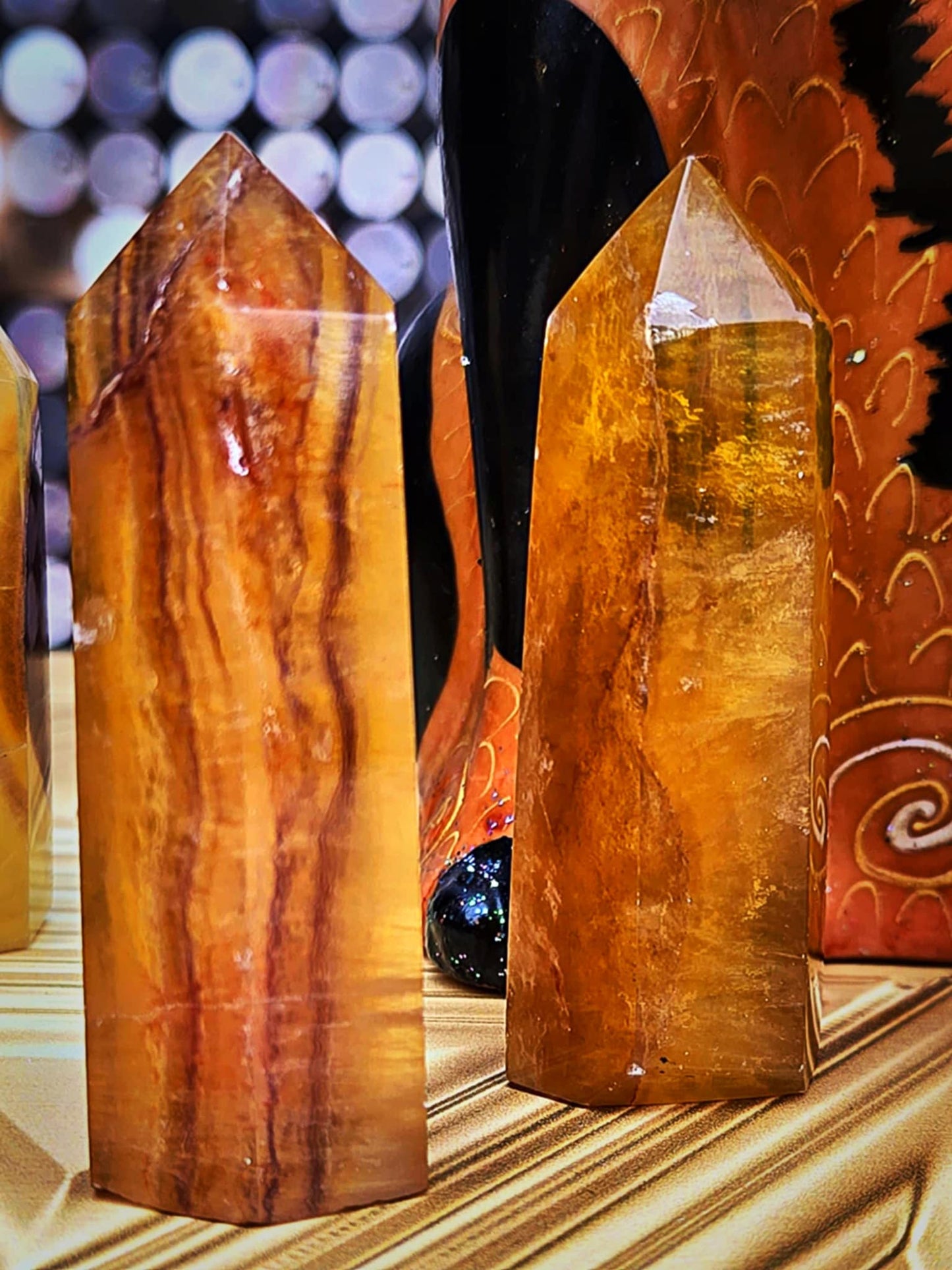 Sunshine Days Yellow Fluorite Towers