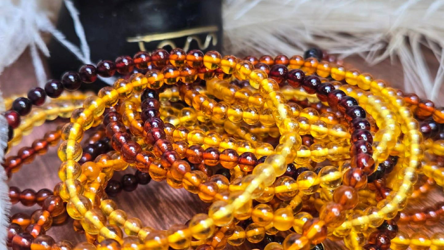 Locked In Amber Bracelets - Get Sh*t Done