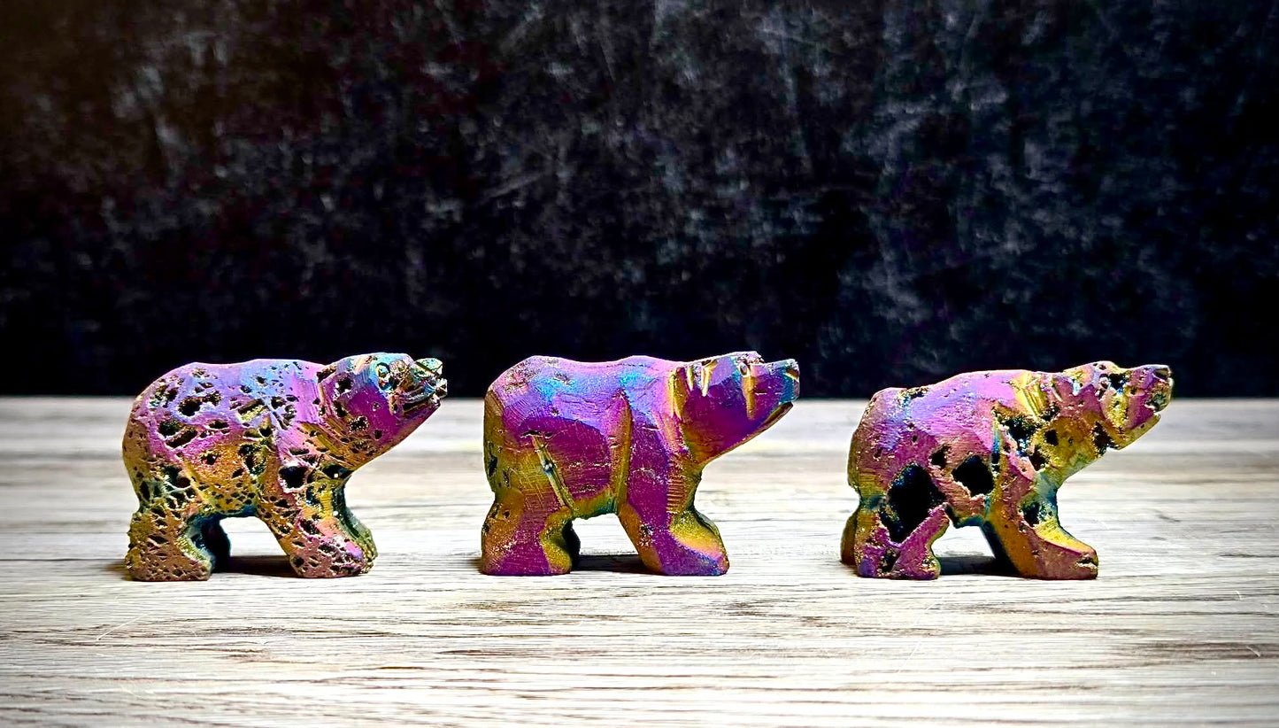 *Sold Out* Beary Beautiful Titanium Sphalerite Bears