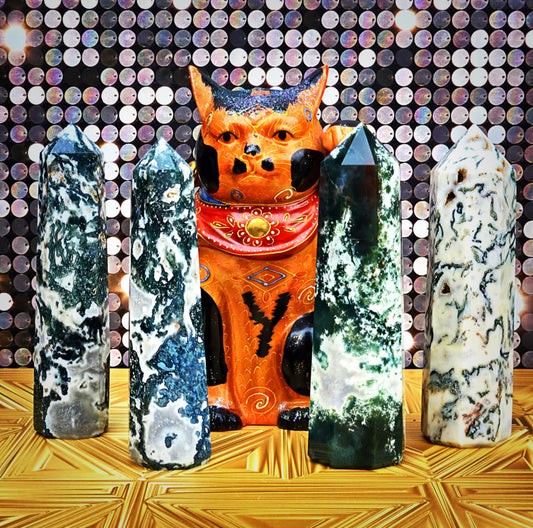 Wisdom Abounds Tree Agate Towers