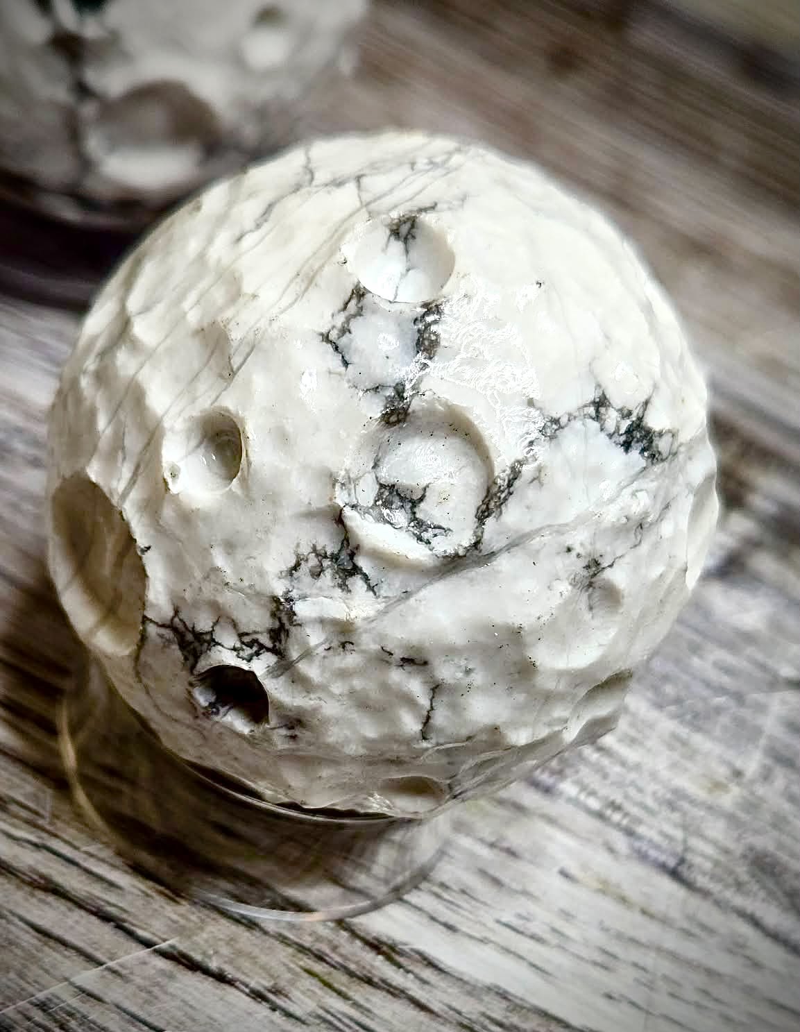 *Sold Out* Celestial Mother Howlite Moons