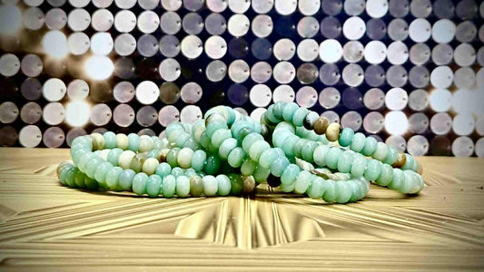 *Sold Out* Channel of Wealth Sky Blue Quartz Bracelet