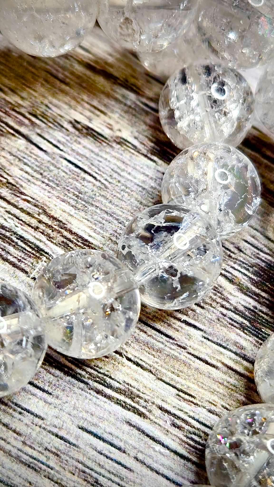 ✨Sparkletastic Ice Quartz Bracelet