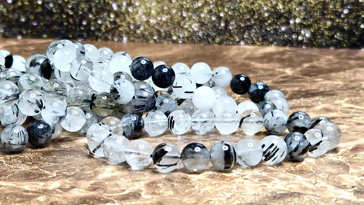 🔮Psychic AF Tourmalated Quartz Bracelets