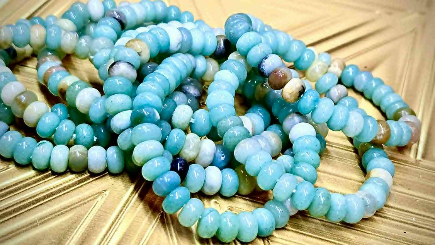 *Sold Out* Channel of Wealth Sky Blue Quartz Bracelet