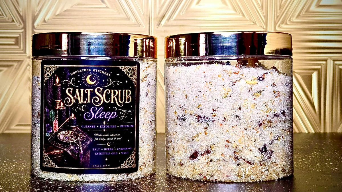 🧂Spelled Salt Scrub - Sleep