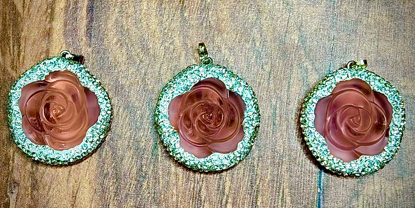 *Sold Out* Divine Mother Rose Quartz Roses