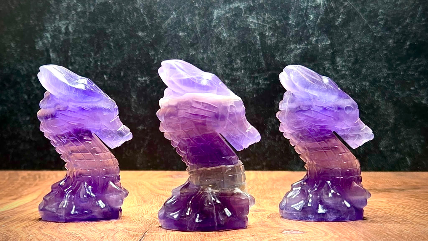 *Sold Out* Ancient Wisdom Fluorite Dragons