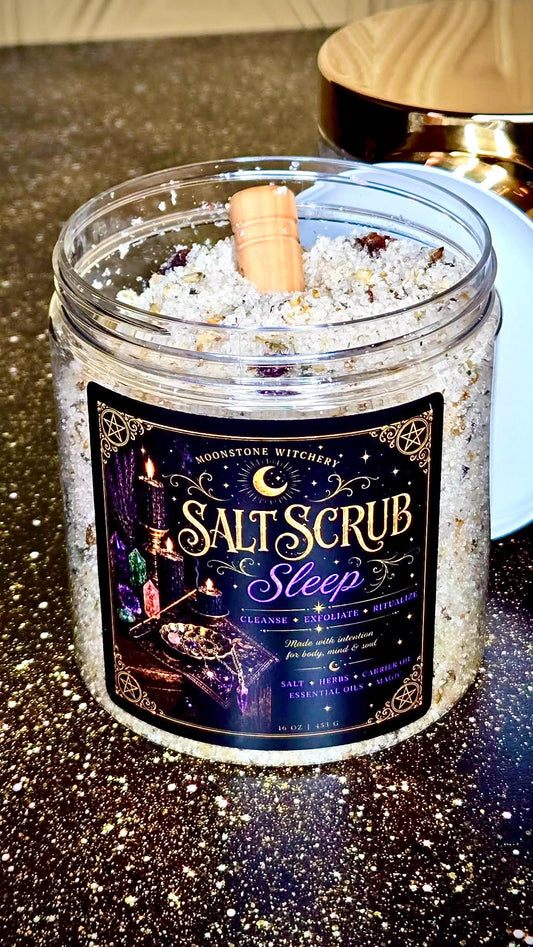 🧂Spelled Salt Scrub - Sleep
