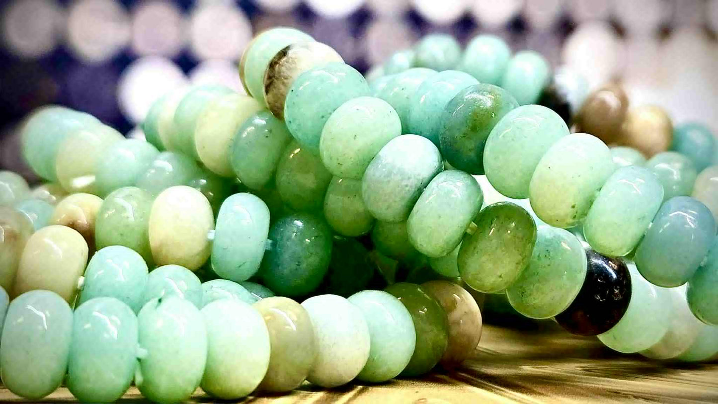 *Sold Out* Channel of Wealth Sky Blue Quartz Bracelet