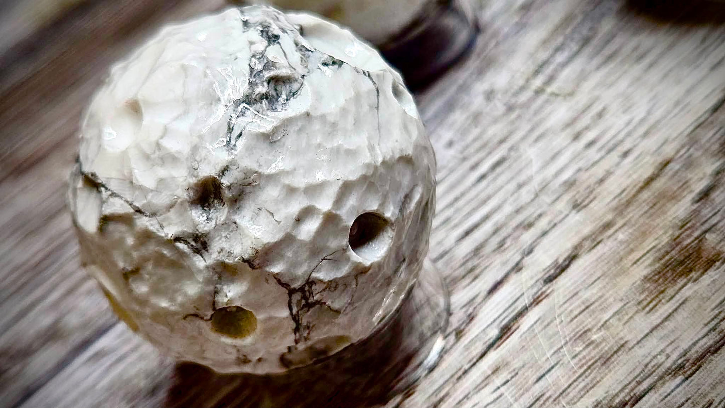 *Sold Out* Celestial Mother Howlite Moons