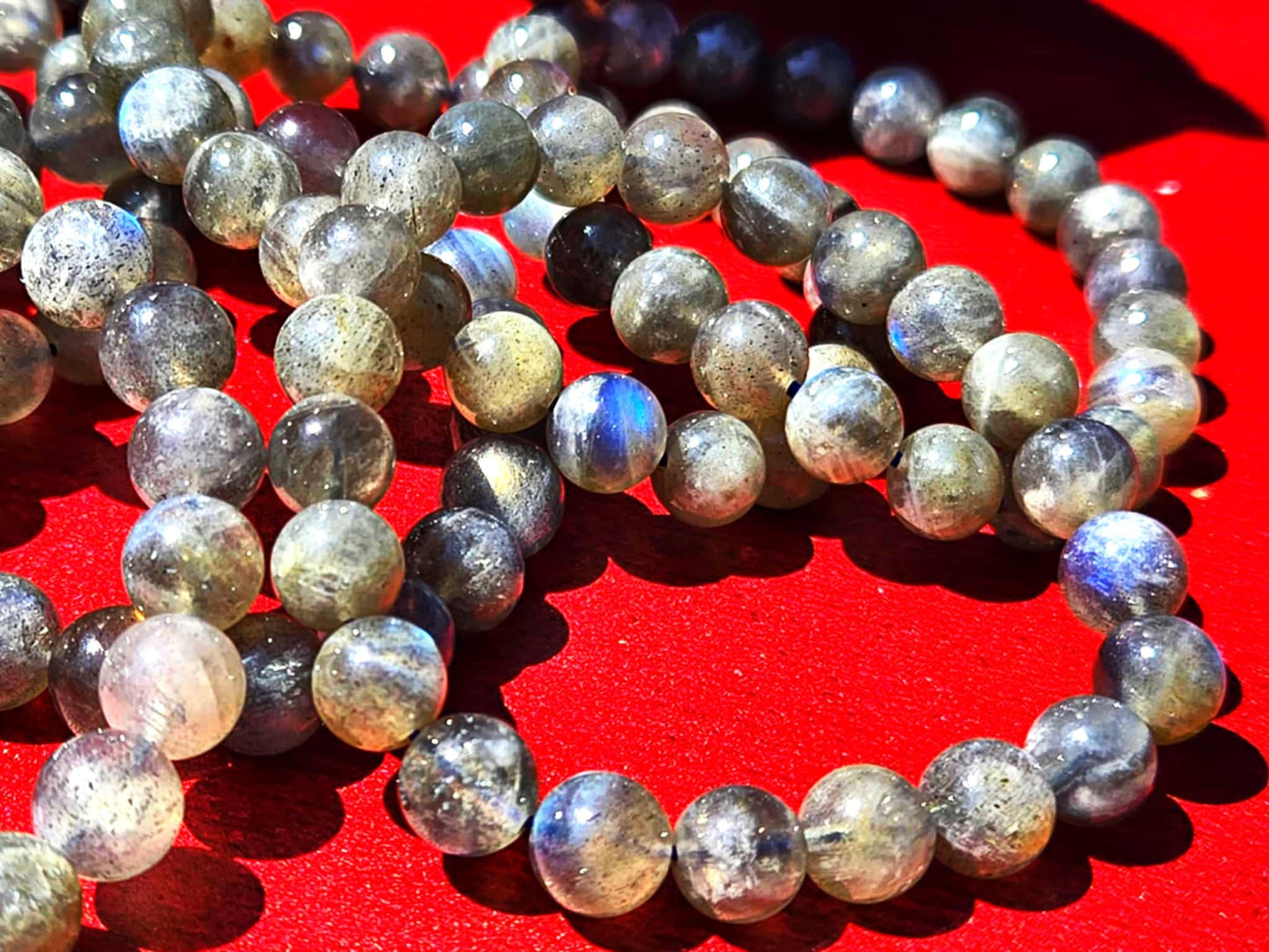 Shimmer Drops Labradorite Bracelet - Protection