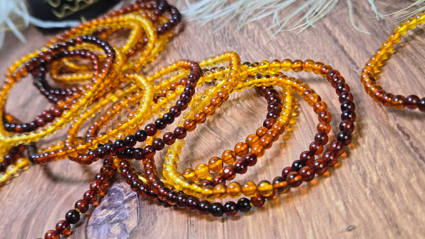 Locked In Amber Bracelets - Get Sh*t Done