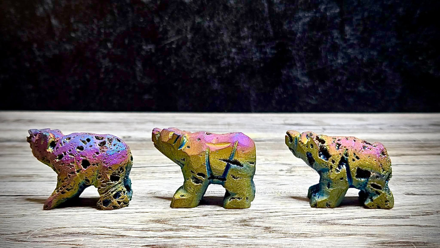 *Sold Out* Beary Beautiful Titanium Sphalerite Bears