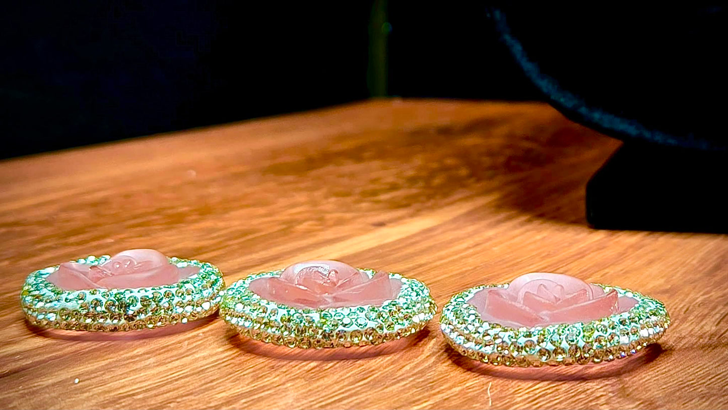 *Sold Out* Divine Mother Rose Quartz Roses