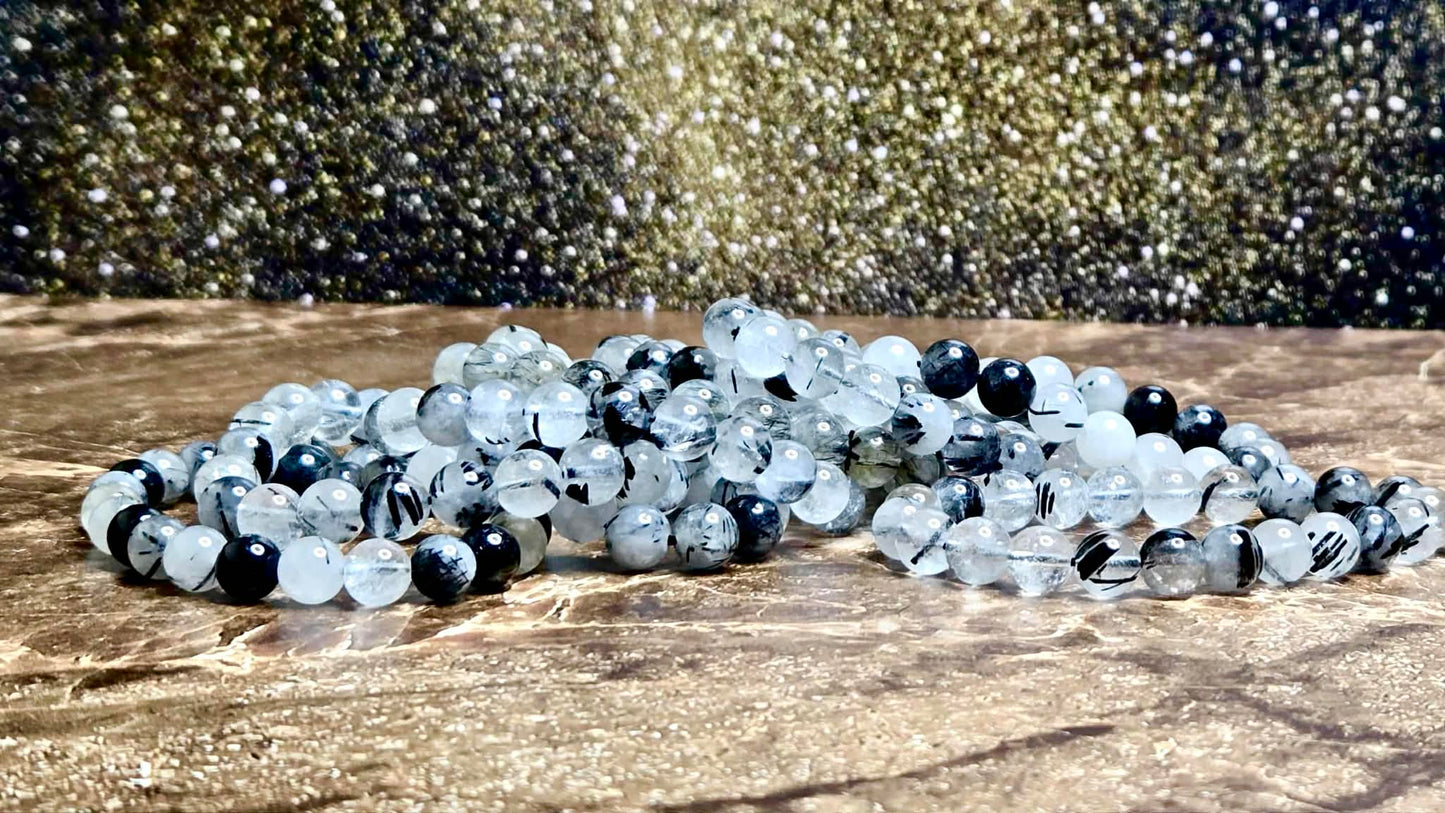 🔮Psychic AF Tourmalated Quartz Bracelets