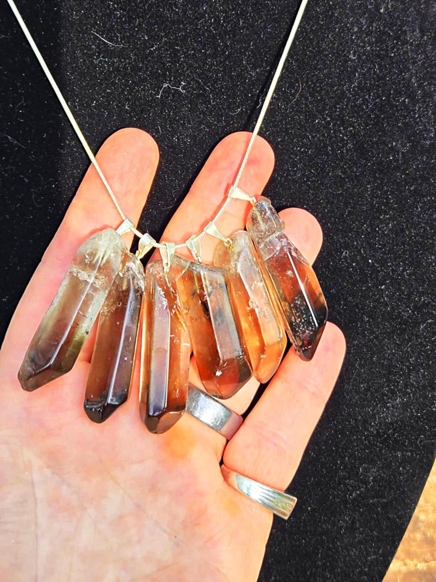 Healthy AF Smokey Quartz Pendants - Physical/Mental Healing