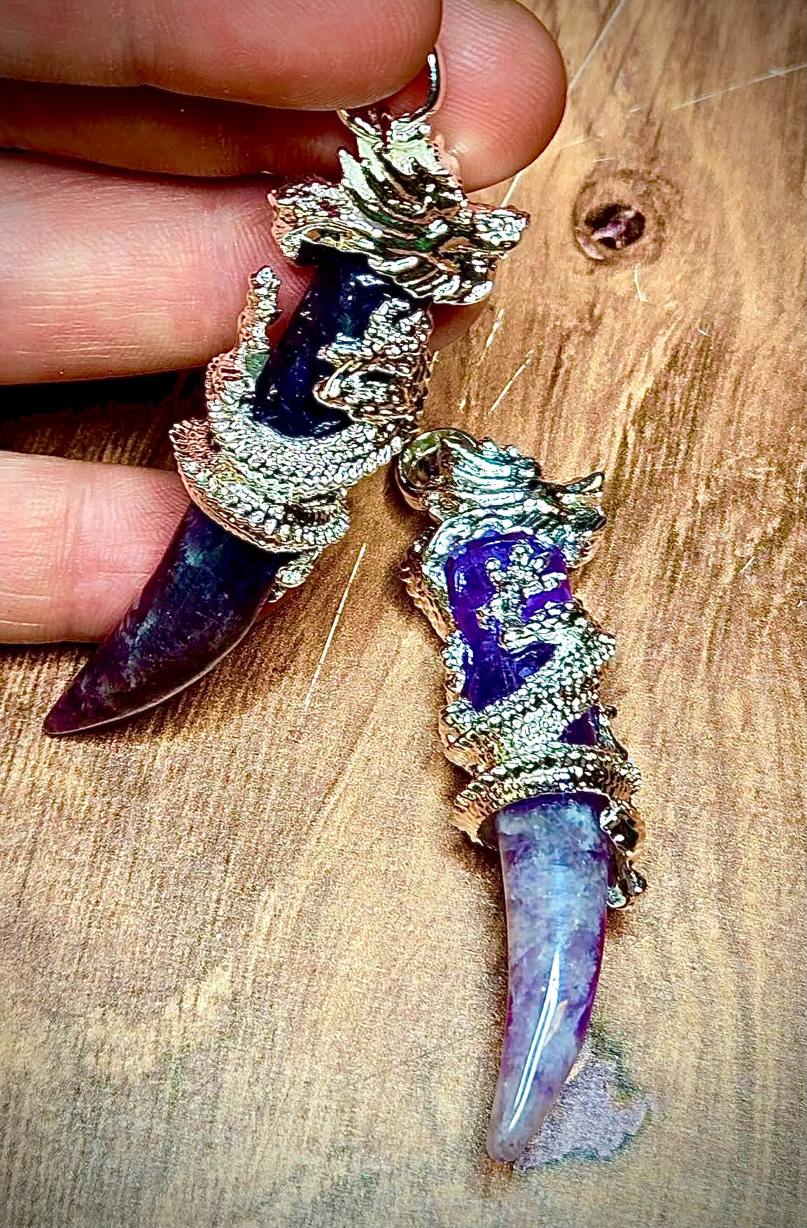 *Sold Out* Wishy Witchy Dragon Pendants
