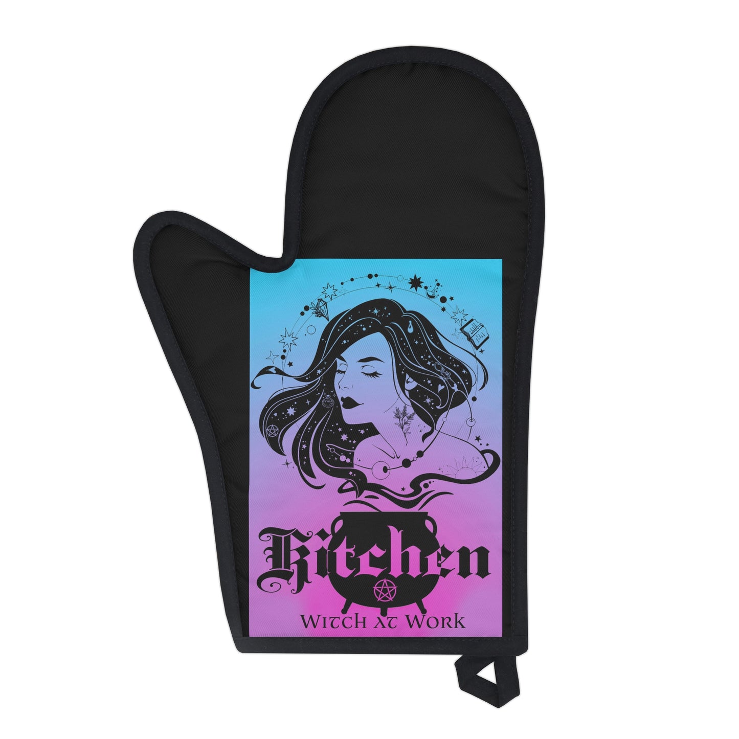 Kitchen Witch Oven Mitt