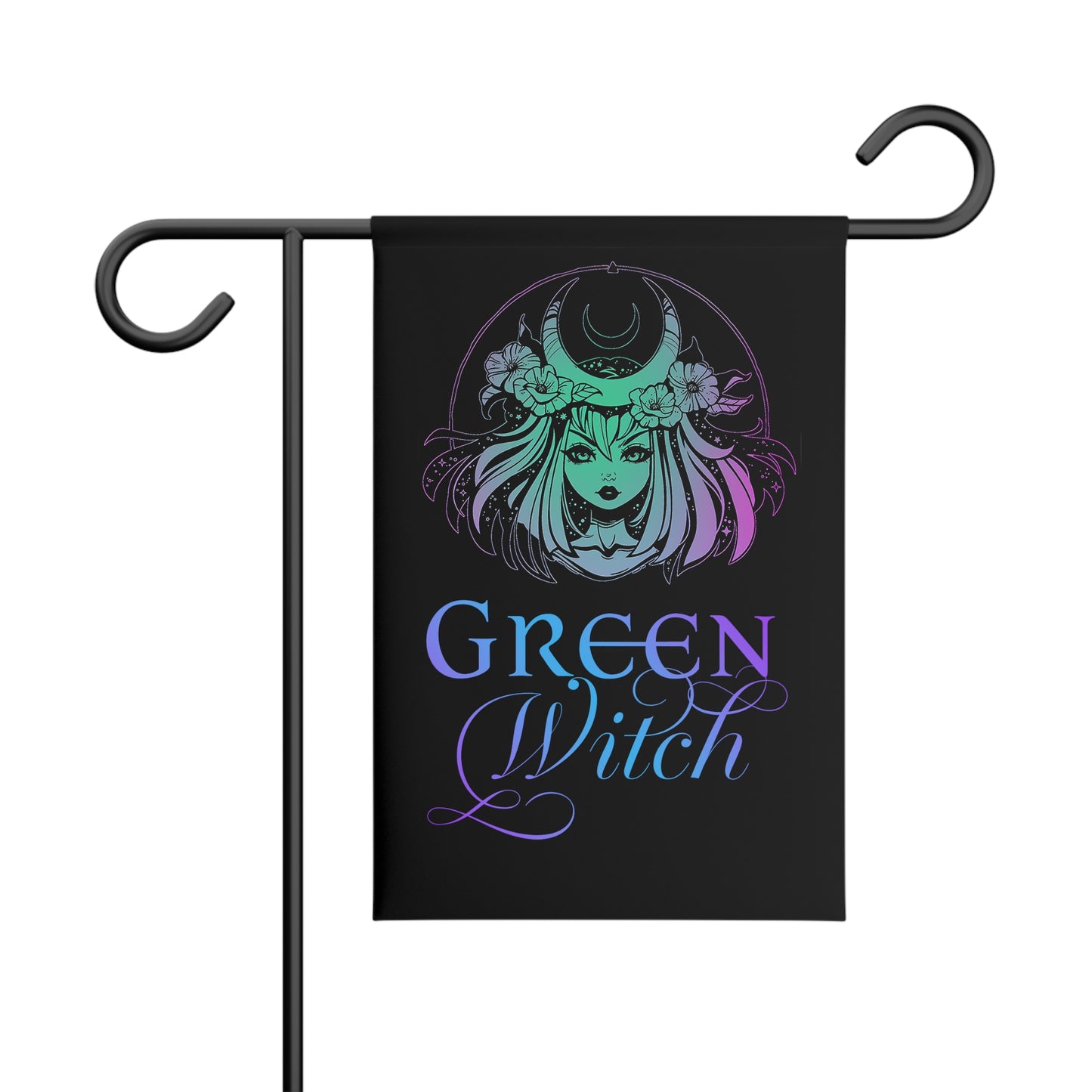 Green Witch Garden Banner