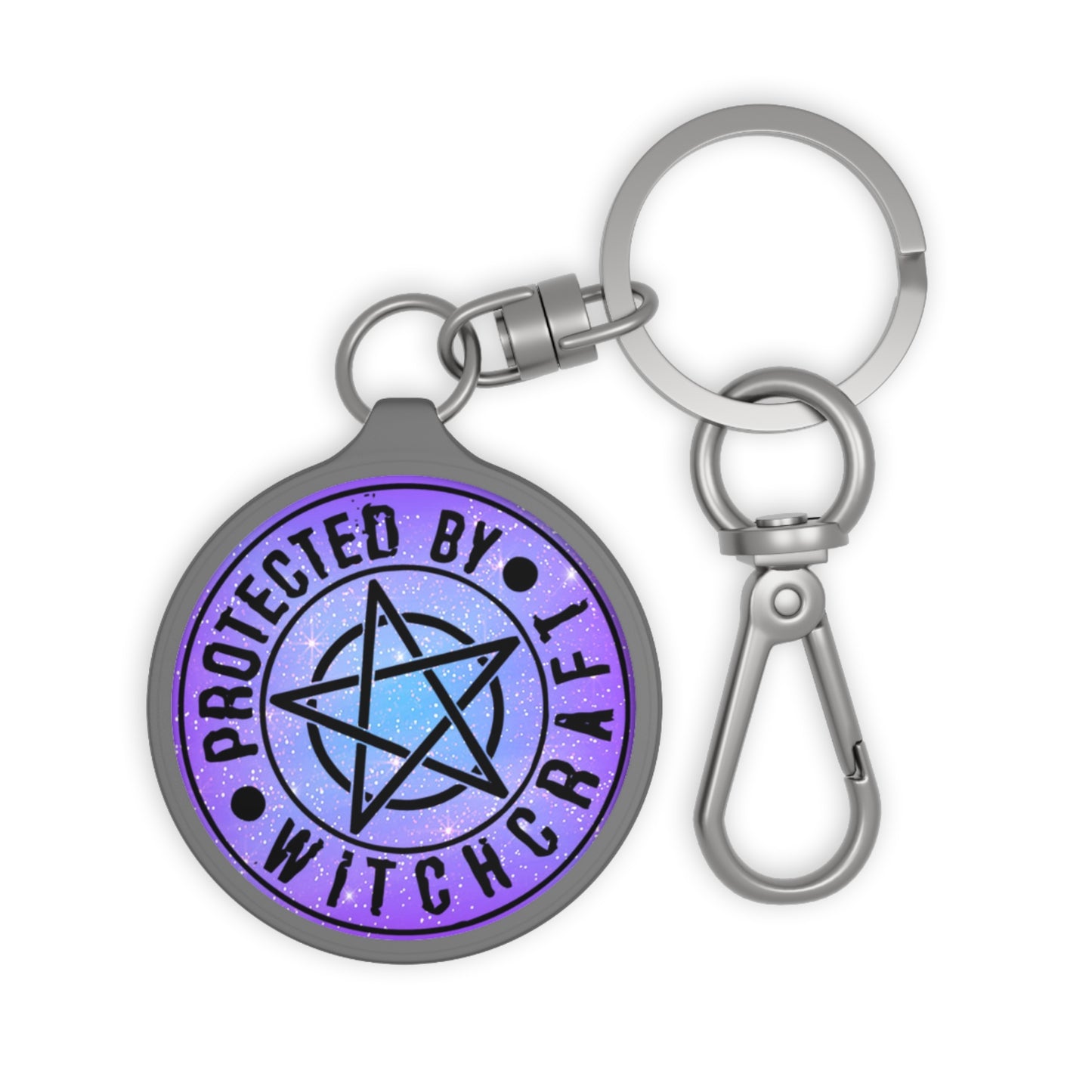 Protected by Witchcraft Keyring Tag