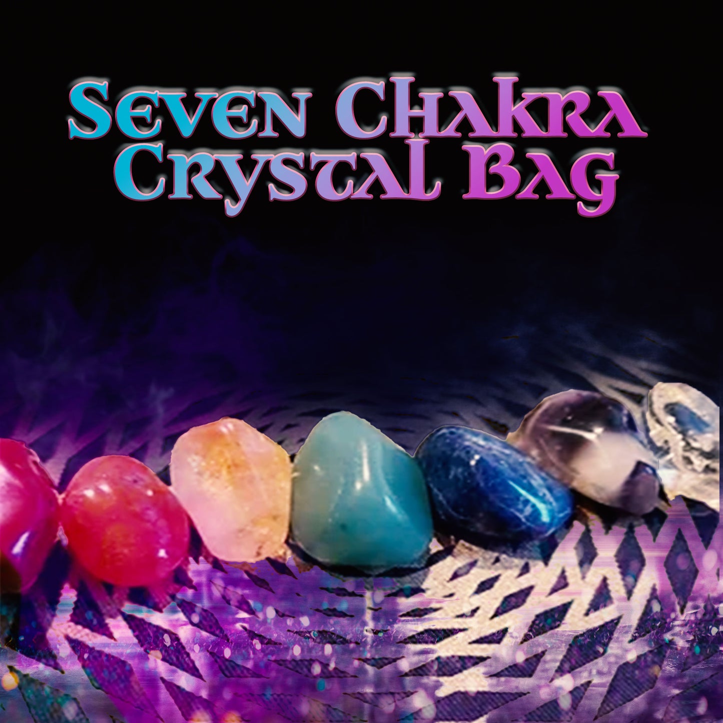 Seven Chakra Crystal Bag