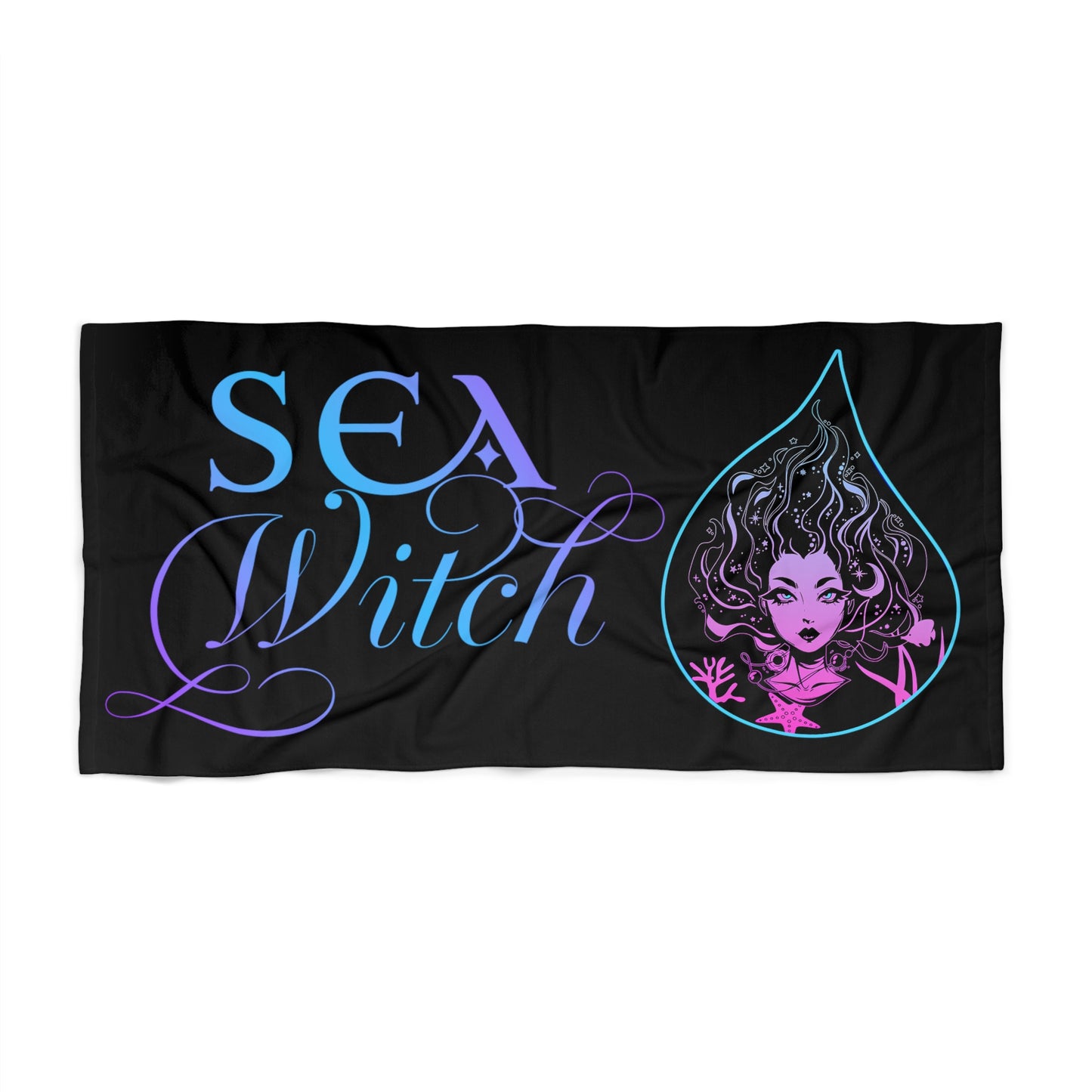 Sea Witch Beach Towel