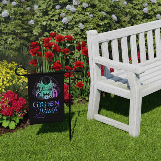 Green Witch Garden Banner